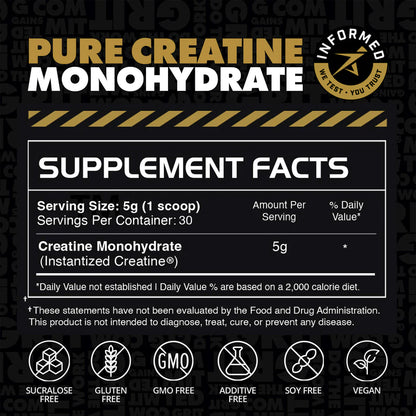 INSTANTIZED CREATINE®  30 Servings (5.29 Ounce)